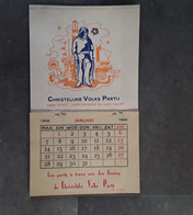 Kalender Christelijke Volks Partij, 1946, Oostende - Vita Quotidiana