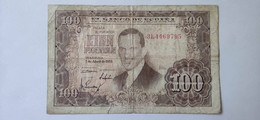 SPAGNA 100 PESETAS 1953 - 100 Pesetas