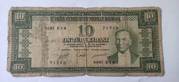 Turchia 10 Lirasi 1930 - Turquie