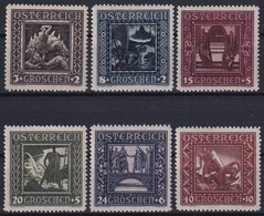 MiNr. 488 - 493 Österreich 1926, 8. März. Nibelungensage - Postfrisch/**/MNH - Ungebraucht