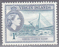 VIRGIN ISLANDS   SCOTT NO 116  MINT HINGED   YEAR 1956 - Iles Vièrges Britanniques