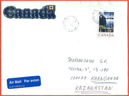 Canada 2007. Captain George Vancouver. The Envelope  Passed Through The Mail. Stamp From Block.Airmail. - Covers & Documents