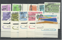 ISRAEL  YVERT  AEREO  18/27    MNH  ** - Poste Aérienne