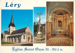 27 - Léry - Eglise Saint Ouen - Multivues - CPM - Voir Scans Recto-Verso - Other Municipalities