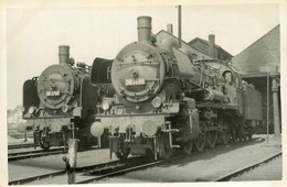 Chemin De Fer * Carte Photo * Train Locomotive Machine * Lokomotivbild Archiv Bellingrodt Barmen * Germany Allemagne - Trains