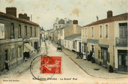 Noirmoutier * 1907 * La Grand'rue * Hôtel De France - Noirmoutier