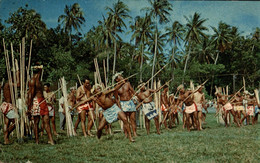 TAHITI / MANIFESTATION FOLKLORIQUE DU PLANTER DE JAVELOTS - Polynésie Française