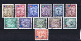 Liechtenstein 1976: Michel 57-68 Used, Gestempelt - Dienstzegels