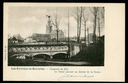 CPA - Carte Postale - Belgique - Souvenir De Hal - Le Canal Passant Au Dessus De La Senne - 1901 (CP20901) - Halle