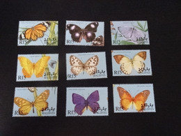 K53536 -  Set -  MNh Maldives    2000 - Butterflies - Papillons - Mariposas