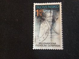 SK 2017 Oblitéré Used Yvert 709 Olympiades Internationales De Physique - Used Stamps