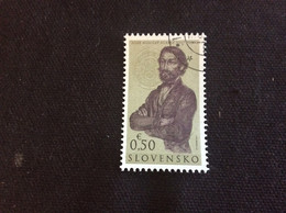 SK 2017 Yvert 710 Oblitéré Bicentenaire De Jozef M Hurban, Nationaliste Slovaque (1817-1888) - Used Stamps