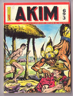 BD Akim 693 Année 1988, Mon Journal - Akim