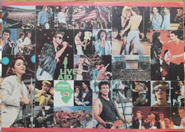 LIVE AID+MARILLION+PAUL HARDCASTLE POSTER 13 JUNE 1985 - Plakate & Poster