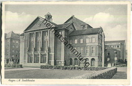 Hagen I. W. - Stadttheater - Verlag Kettling & Krüger Schalksmühle - Halle I. Westf.