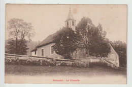 25 – LA CLUSE ET MIJOUX – MONPETOT – La Chapelle – CP Neuve Dos Vert. - Pontarlier