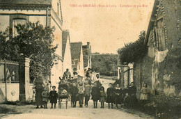 Vert En Drouais * Carrefour Et Une Rue * Landau Pram * Villageois - Sonstige & Ohne Zuordnung