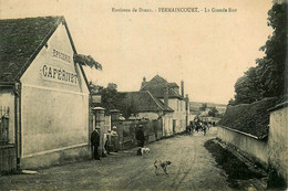 Fermaincourt * La Grande Rue * Epicerie Café RIVET * Villageois * Environs De Dreux - Sonstige & Ohne Zuordnung