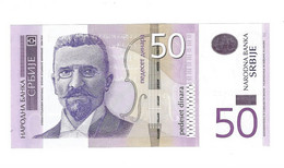 Serbia 50 Dinara 2011     Unc 56a - Servië