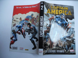 Captain America Deluxe La Légende Vivante Tome 2  TBE - Captain America