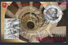 Vatikanstadt Block46 (kompl.Ausg.) Gestempelt 2014 Bramante (9789153 - Used Stamps