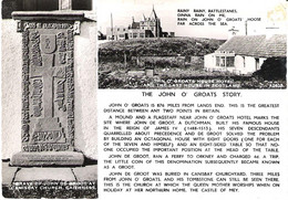 JOHN O'GROATS, CAITHNESS, SCOTLAND. UNUSED POSTCARD   Ls1 - Caithness