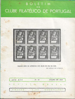 July 1957 , Boletim Do Clube Filatélico De Portugal Nº 97 , Philalelic Magazine , 32 Pages , Good Condition - Other & Unclassified