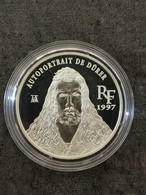 10 FRANCS 1 1/2 EURO BE PROOF AUTOPORTRAIT A LA FOURRURE DURER 1997 / 15000 EX SILVER FRANCE / CAPSULE - Pruebas