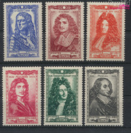 Frankreich 624-629 (kompl.Ausg.) Postfrisch 1944 Berühmte Franzosen (9804986 - Neufs