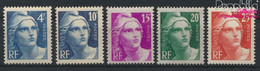 Frankreich 698-702 (kompl.Ausg.) Postfrisch 1944 Marianne (9804990 - Neufs