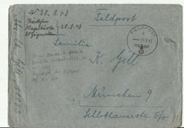 DR FELDPOST CV 1943 - Feldpost 2a Guerra Mondiale