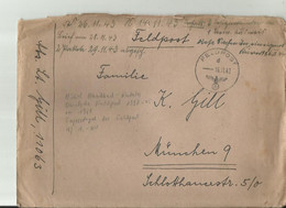 DR FELDPOST CV 1943 - Feldpost 2. Weltkrieg