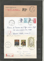 Belgique - Poste Militaire - Cachet "POST.5 4090" - Différents Types Et Dates - Dont 3 Recommandé - Storia Postale