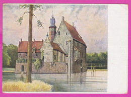 277206 / Germany Painter Art Carl Determeyer - Wasserburgen Des Münsterlandes - Burg Vischering - Lüdinghausen PC - Lüdinghausen