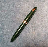 PENNA STILOGRAFICA SHEAFFER TUCKAWAY WHITE DOT VERDE 1945 VINTAGE FOUNTAIN PEN - Stylos