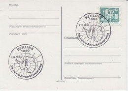 Germany 1984 25.Jahre Antarktisvertrag / Antarctic Treaty Postcard Ca Berlin 1.12.1984 (57960) - Antarktisvertrag