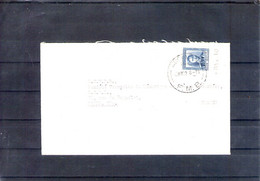 Nouvelle Zélande. Enveloppe. Aukland-paris. 1952 - Cartas & Documentos
