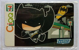 Philippines 7-11 Cliqq Card "  Batman - DC, Justice League , WB Promo " - Gift Cards