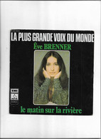 Disque 45 T  Eve Brenner 4 Titres Le Matin Sur La Rivière - 45 T - Maxi-Single