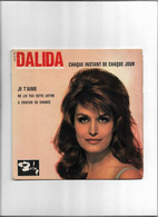 Disque 45 T  Dalida 4 Titres Chaque Instant De Chaque Jour-je T'aime-ne Lis Pas Cette Lettre-à Chacub Sa Chance - 45 T - Maxi-Single