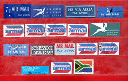 (Us2) USA - N° 17 VIGNETTE - LABEL - ETICHETTE.  AIR MAIL - PAR AVION - PER LUGPOS - Otros & Sin Clasificación