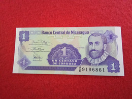 Ancien Billet NICARAGUA 1 CENTAVO 1991 (bazarcollect28) - Nicaragua
