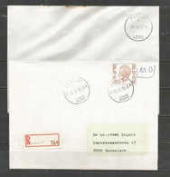 Belgique - Poste Militaire - Cachet "POST.41 4090" - Différents Types Et Dates - Dont 1 Recommandé - Briefe U. Dokumente