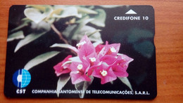 Sao Tome And Principe - Flowers - Sao Tome And Principe