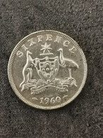 6 PENCE ELIZABETH II 1960 ARGENT AUSTRALIE / AUSTRALIA SILVER - Sixpence