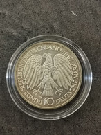 10 DEUTSCHE MARK 1987 G ARGENT ALLEMAGNE / DEUTSCHLAND SILVER / CAPSULE - Sammlungen