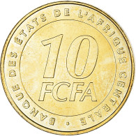 Monnaie, États De L'Afrique Centrale, 10 Francs, 2006, Paris, CFA, SPL, Laiton - Other - Africa