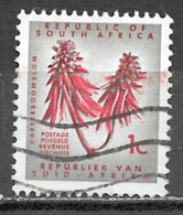 South Africa 1963. Scott #289 (U) Coral Tree Flower - Usados