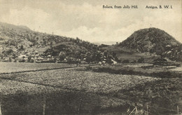 Antigua, B.W.I., BOLANS, View From Jolly Hill (1910s) Postcard - Antigua E Barbuda