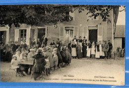 10 - Aube - Jeugny - Le Personnel Du Cafe Pitancier Un Jour De Foire Concours (N8939) - Other & Unclassified